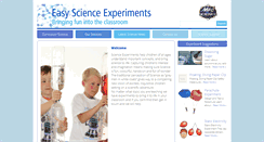 Desktop Screenshot of easyscienceexperiments.co.uk